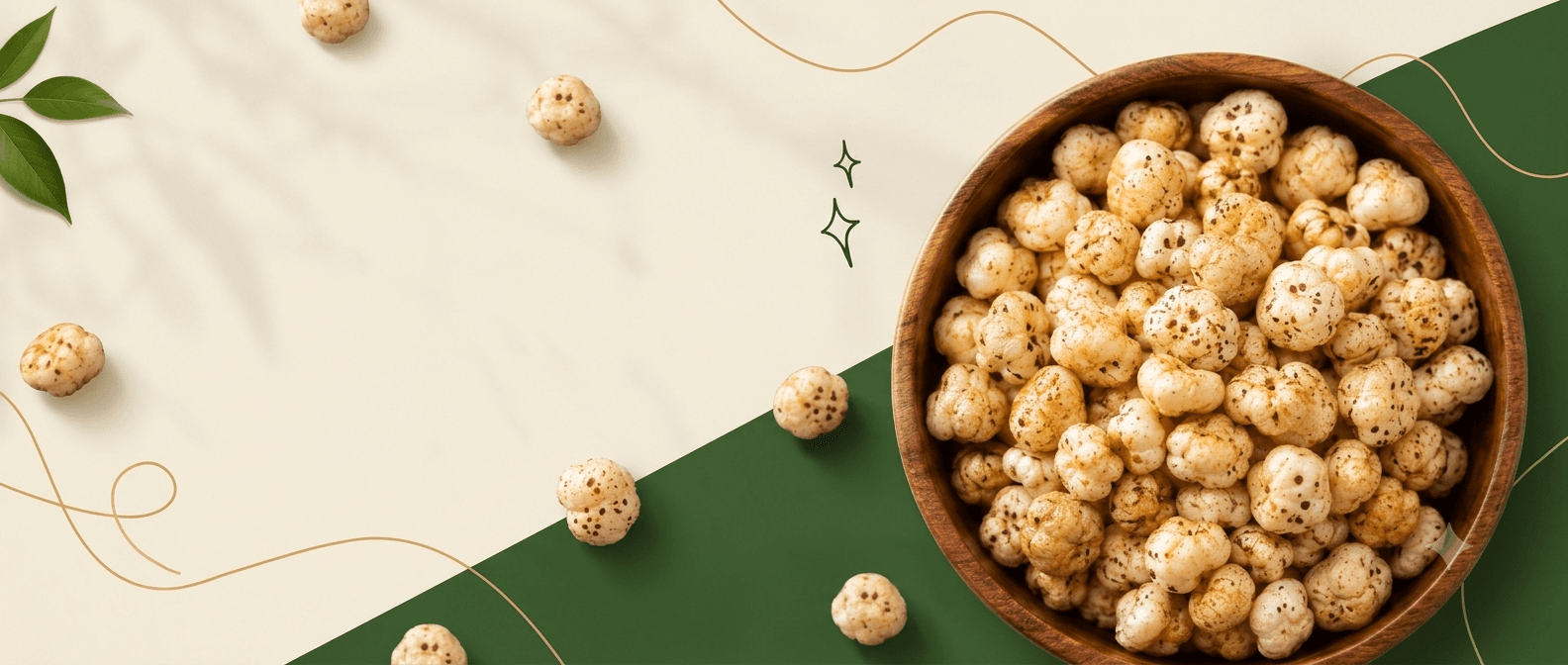 Pure, Roasted Makhana — Straight From the Farms of Bihar